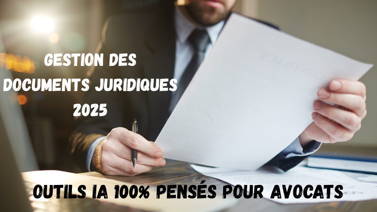 outils IA de gestion documentaire juridique