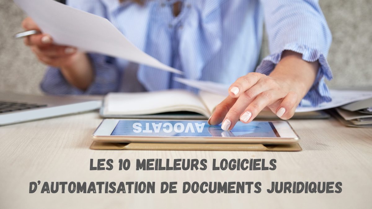 Logiciels d'automatisation de documents juridiques