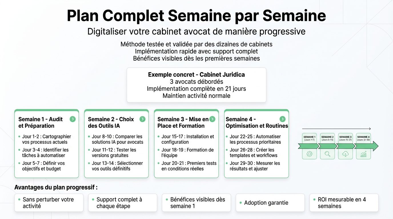 Plan Progressif 4 Semaines