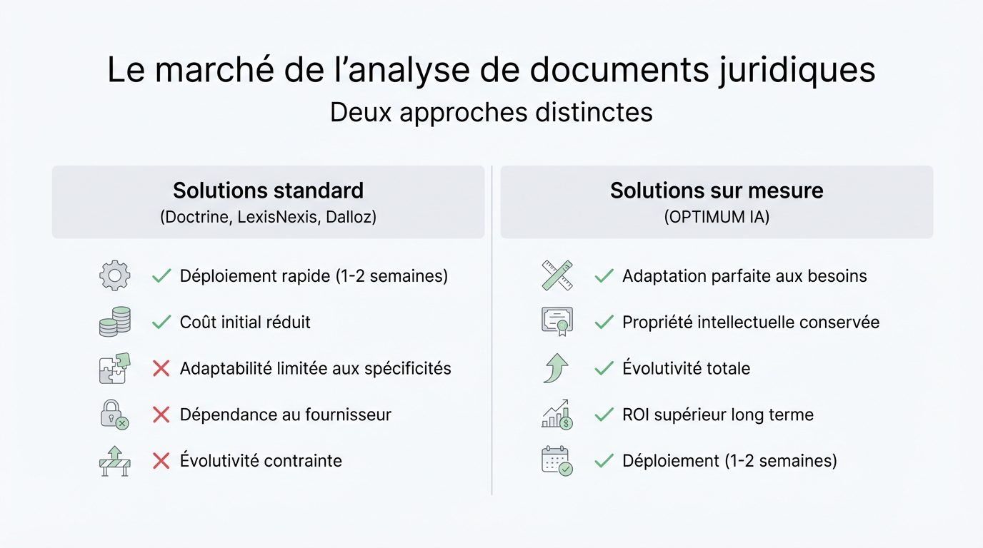 Analyse Documents Juridiques - Solutions Comparatives - Corrigé