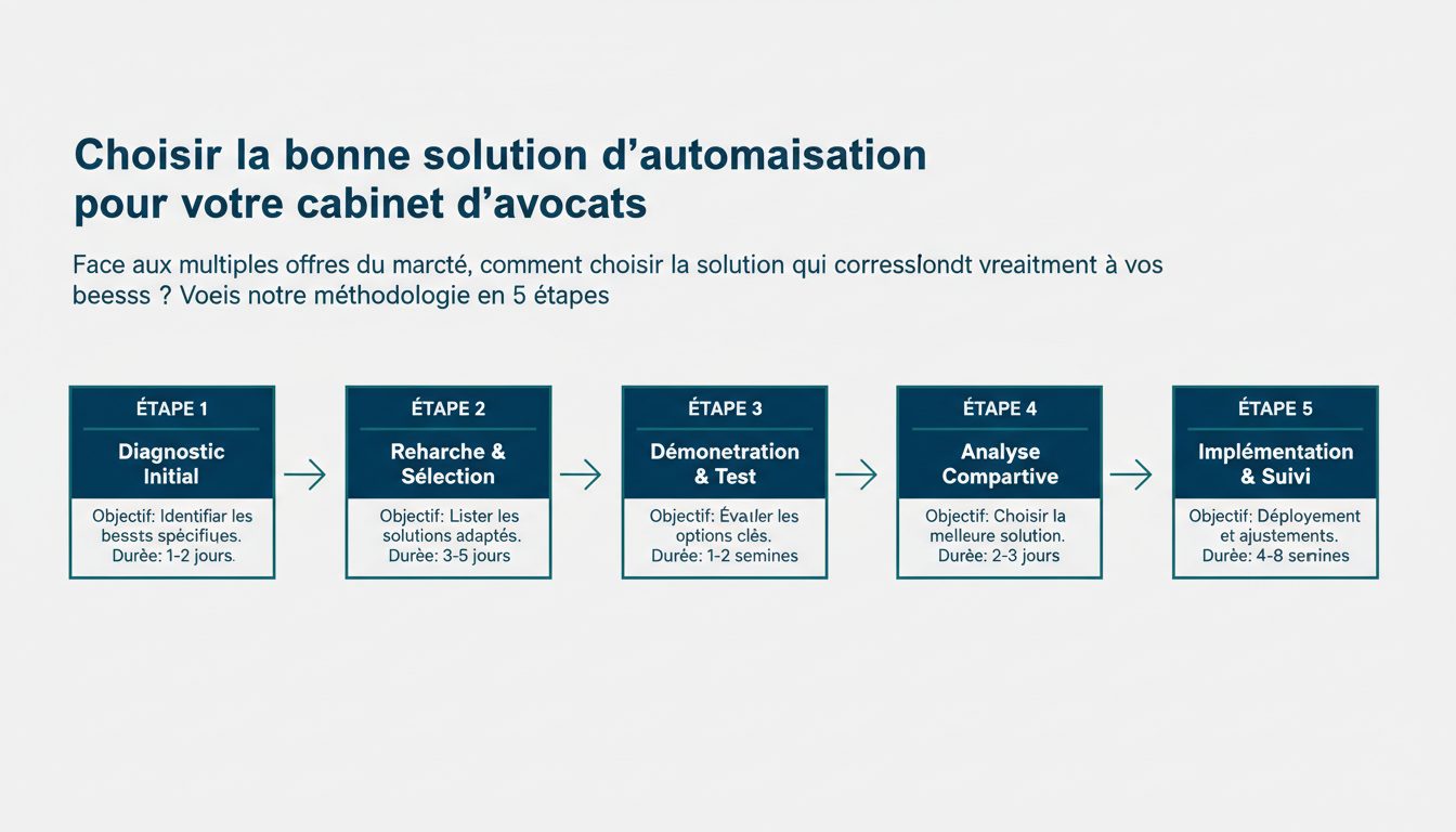 Choix Solution Automatisation Cabinet Avocat