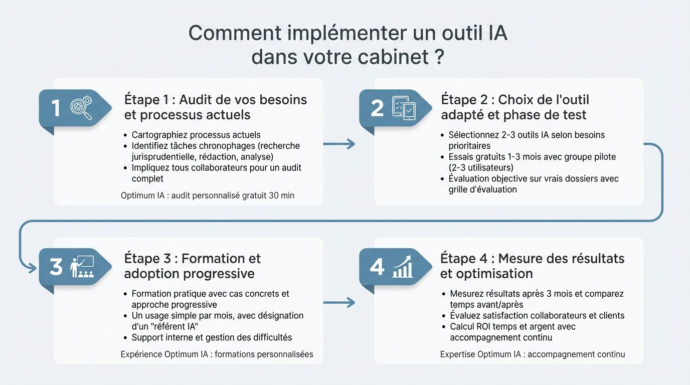 Implémentation Outil IA Cabinet Avocats