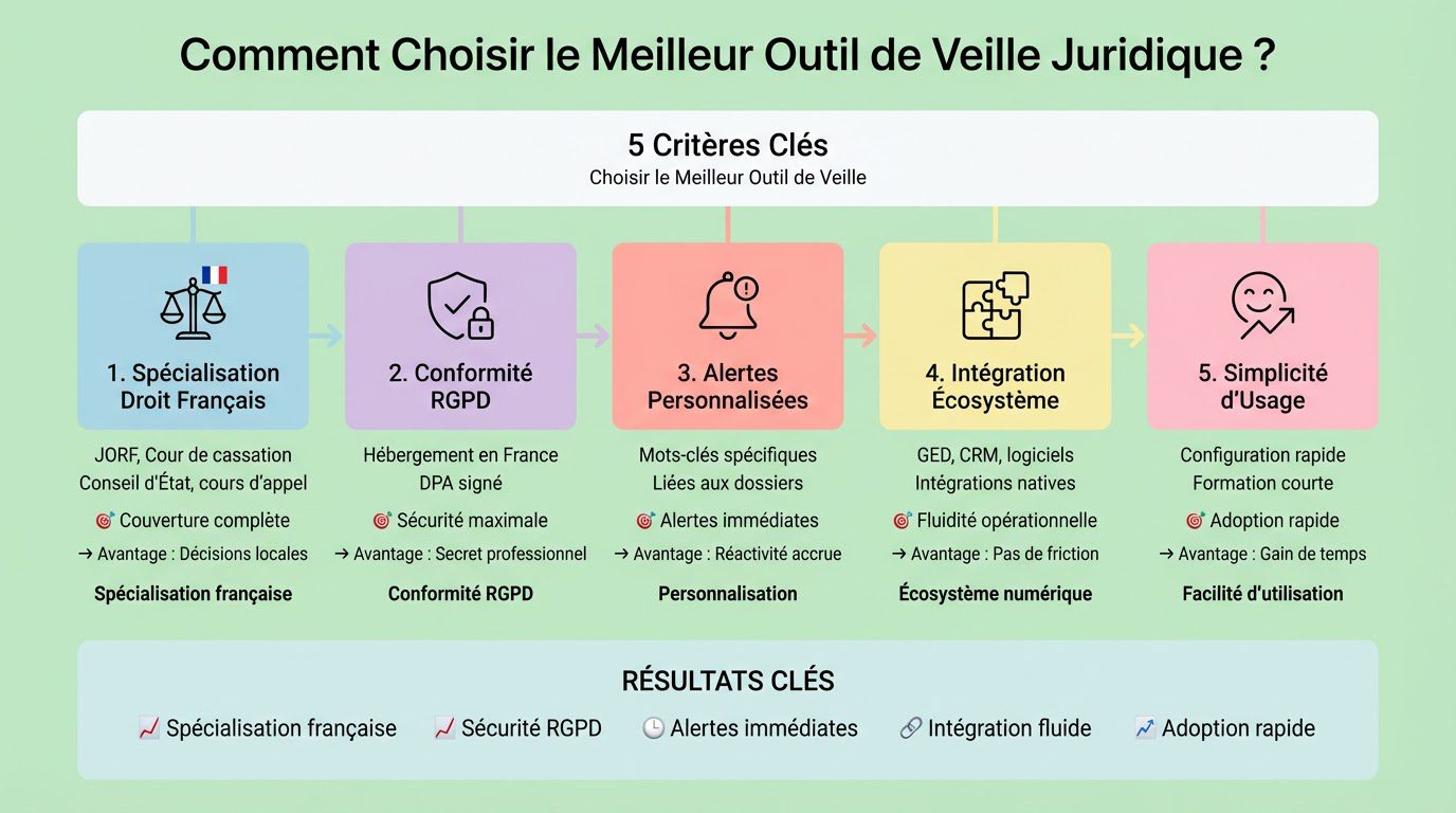 Comment Choisir le Meilleur Outil de Veille Juridique