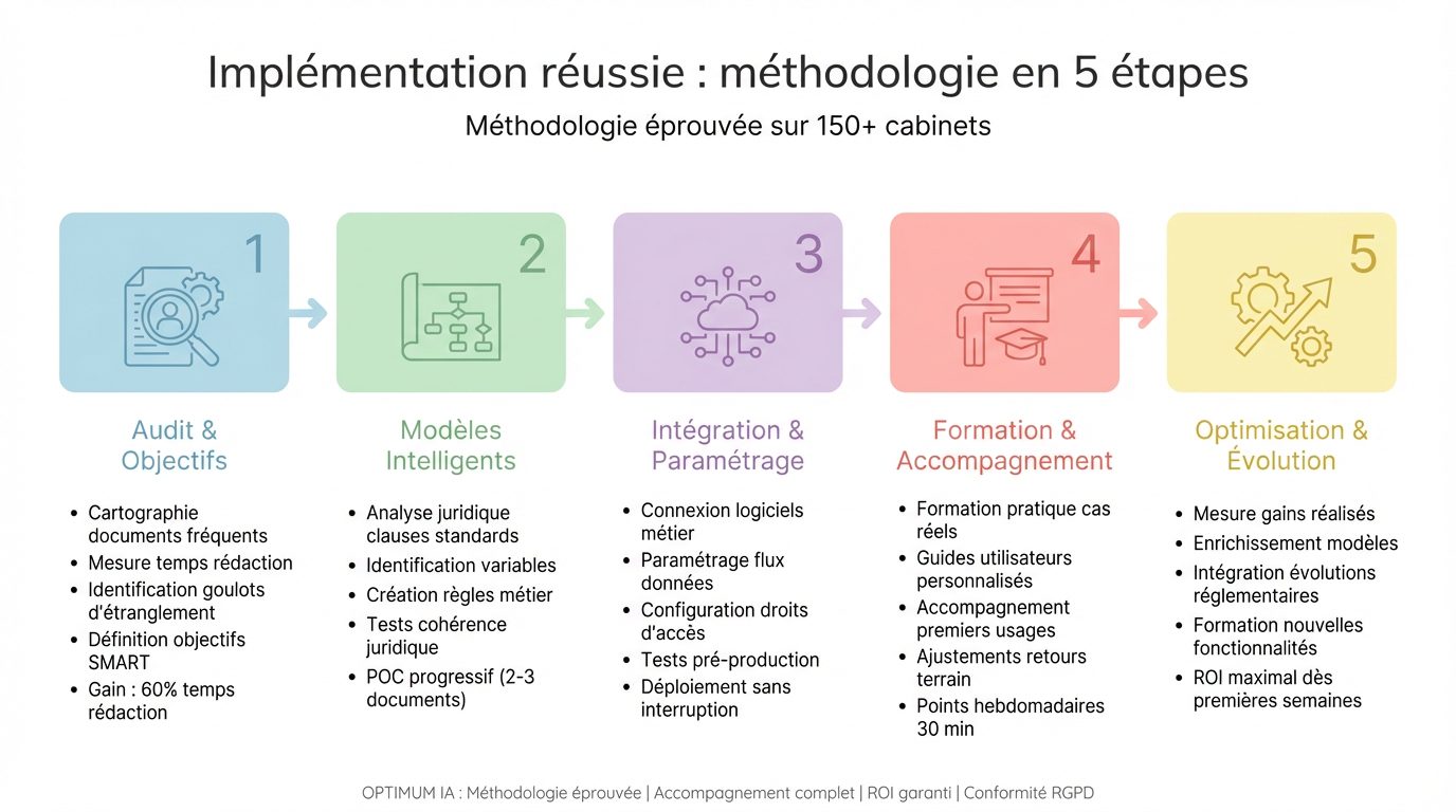 Implémentation Réussie Méthodologie 5 Étapes