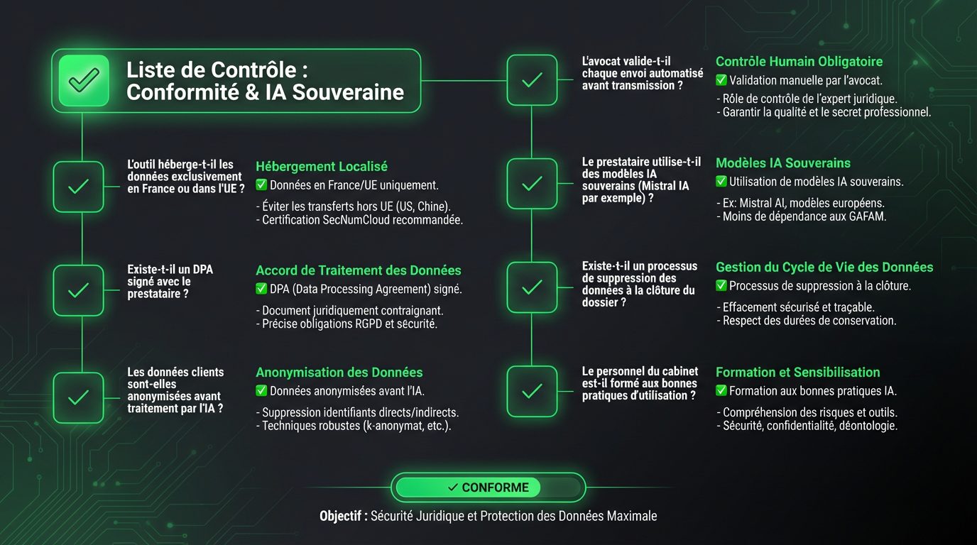 checklist conformité rgpd avocat checklist conformité rgpd avocat