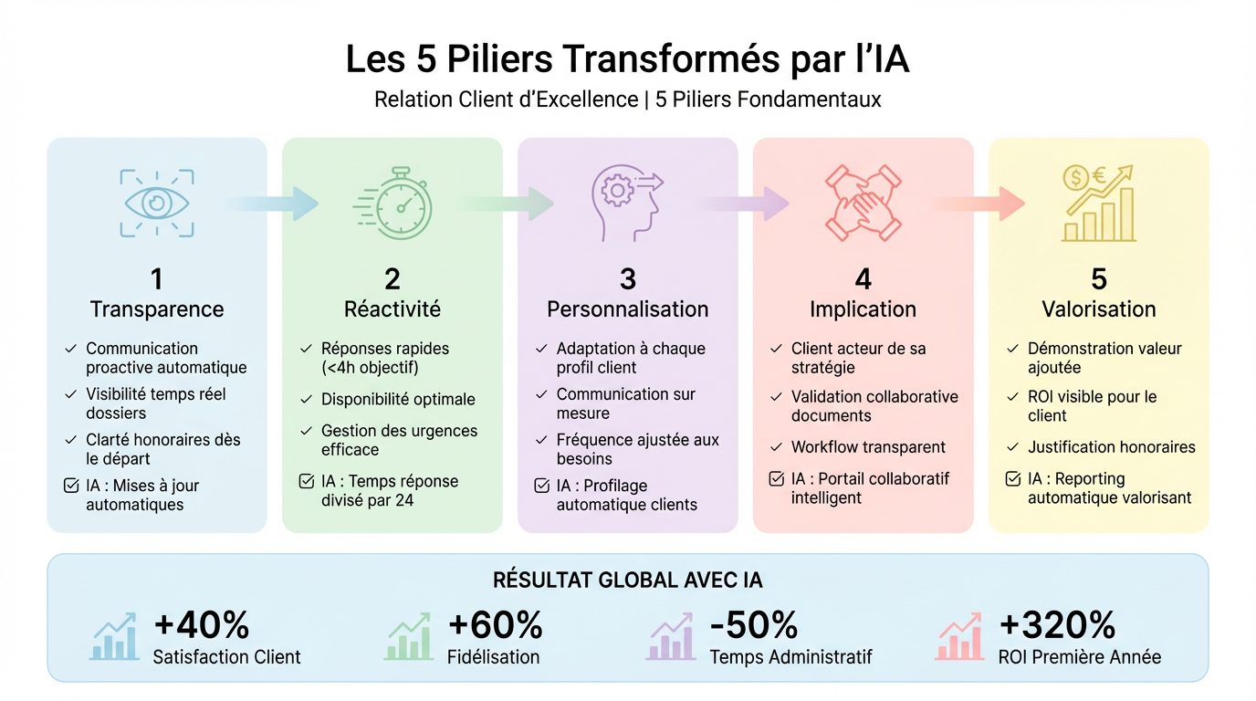 Les 5 Piliers Transformés par l'IA