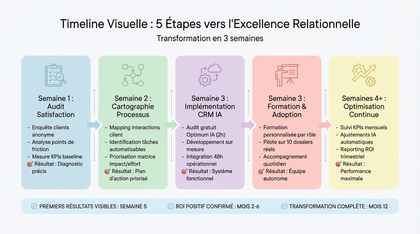5 Étapes vers l'Excellence Relationnelle